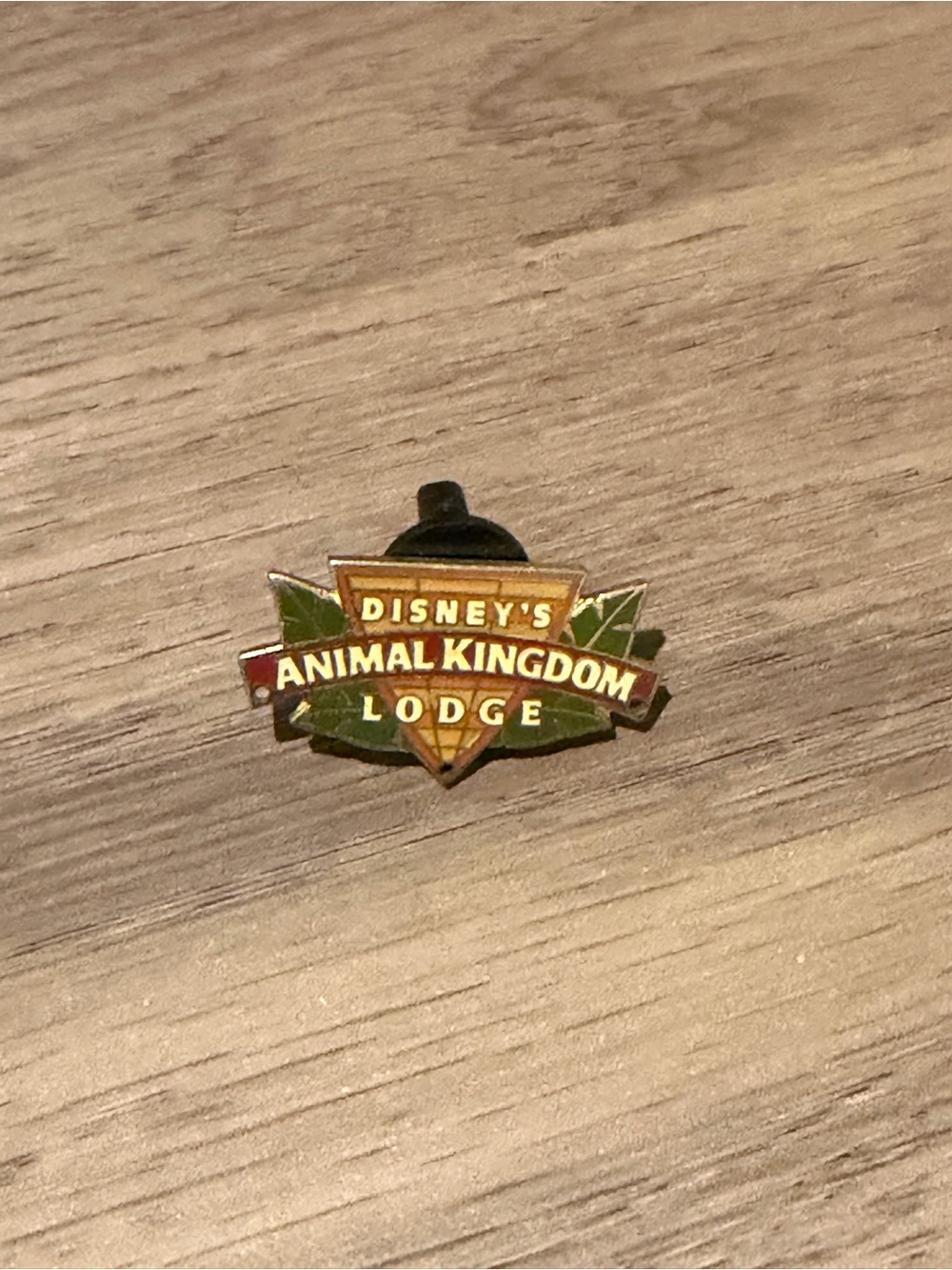 ⭐️3/$15⭐️ Disney Animal Kingdom Lodge Enamel Pin - Green, Brown, Gold